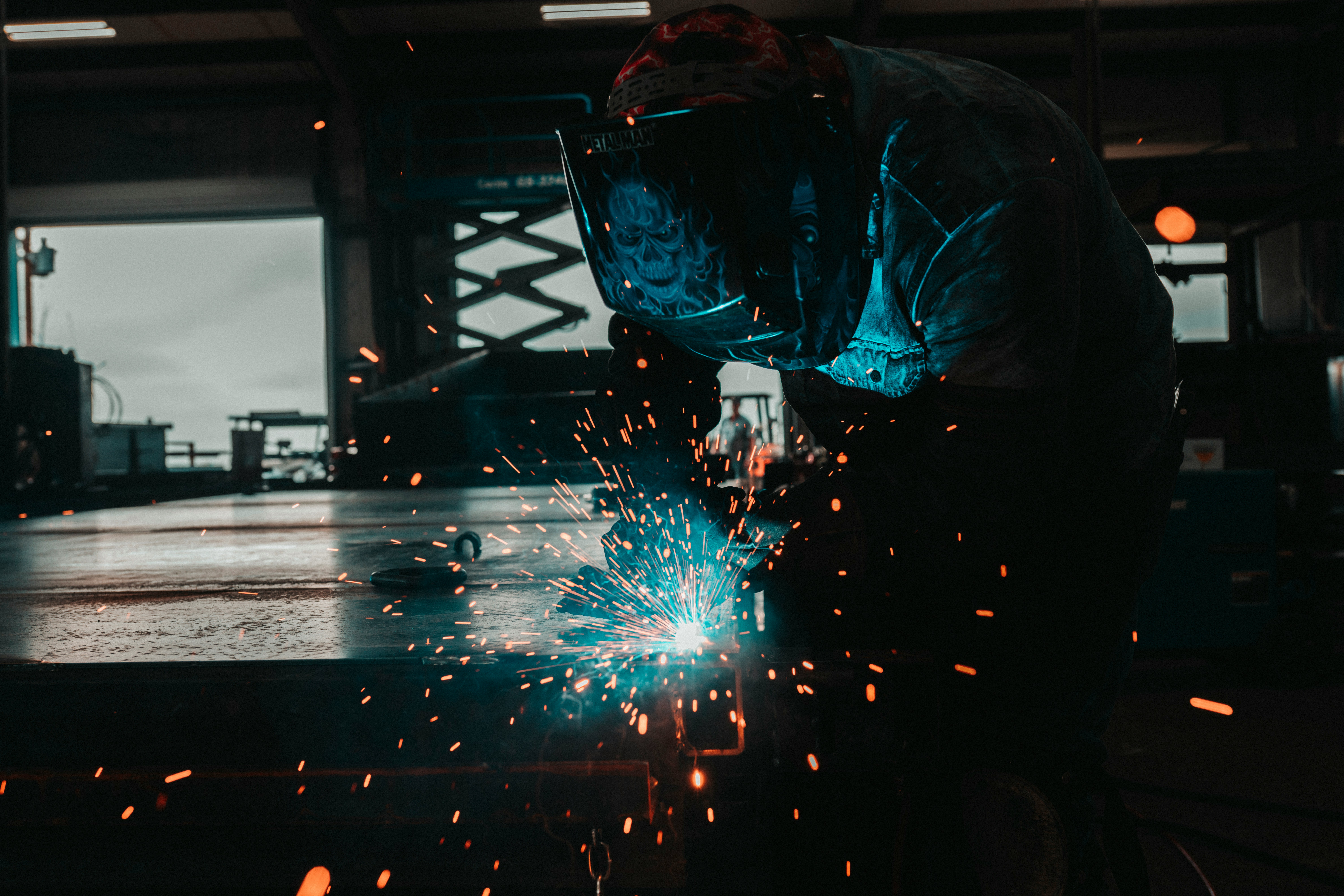 Image of a modern manufacturing facility